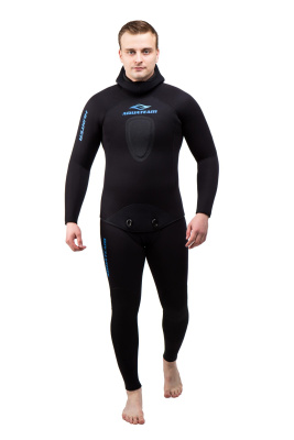 Гидрокостюм Hunter 3мм нейлон/открытая пора черный